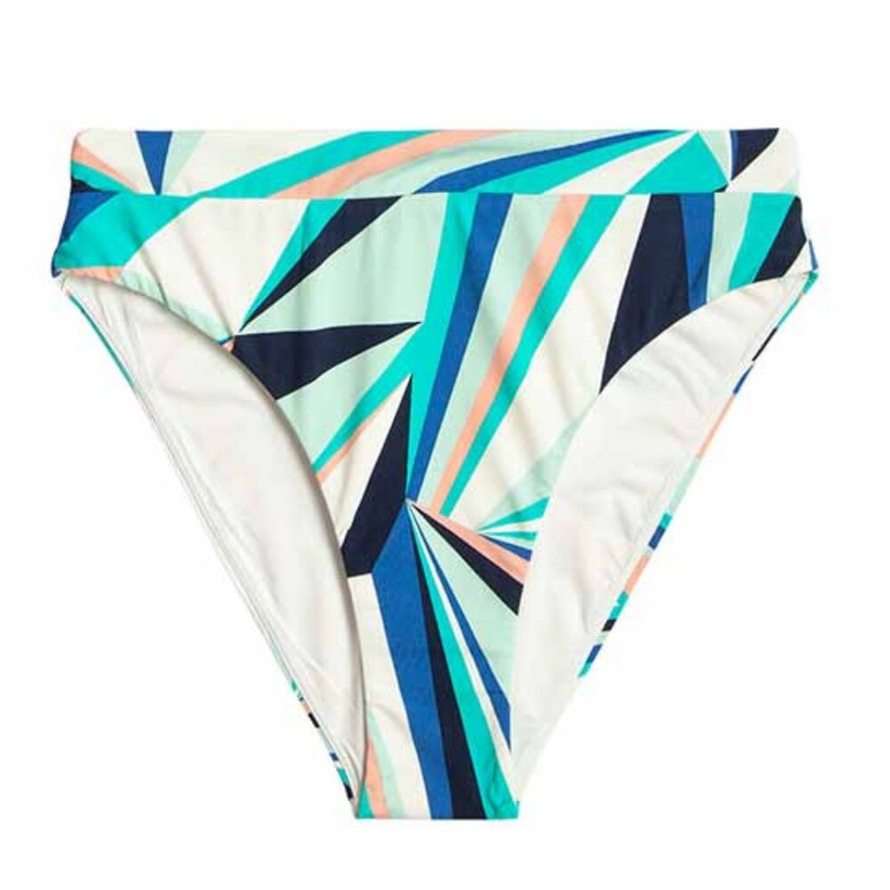 NWT Carve Designs Danica Large bikini bottom Kaleidoscope high cut leg & waist